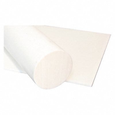 PlasticRod Polyester 2 Dia 10ftL White