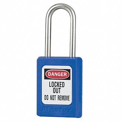 D7355 Lockout Padlock KA Blue 1-7/8 H PK6