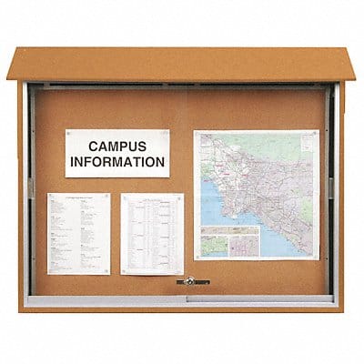 Enclosed Bulletin Board Tack 36 x45