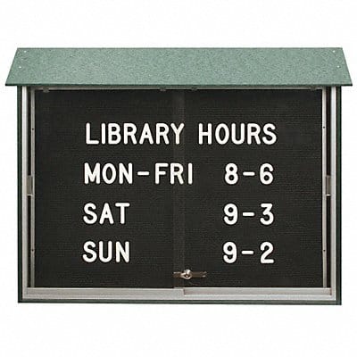 Enclosed Bulletin Board Letter 30 x45