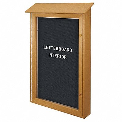 Enclosed Bulletin Board Letter 4 ft.x24