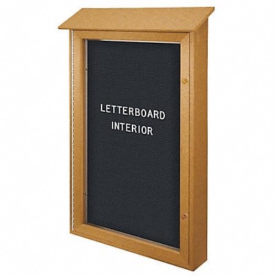 Enclosed Bulletin Board Letter 36 x72 Enclosed Bulletin Board Letter 36 x72