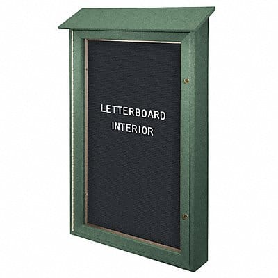 Enclosed Bulletin Board Letter 48 x32