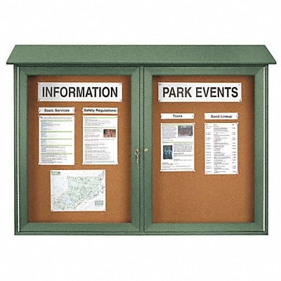 Enclosed Bulletin Board Tack 30 x45