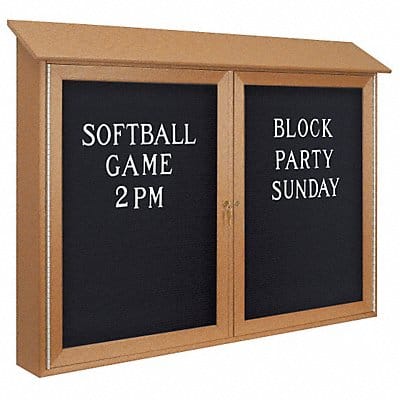 Enclosed Bulletin Board Letter 36 x24