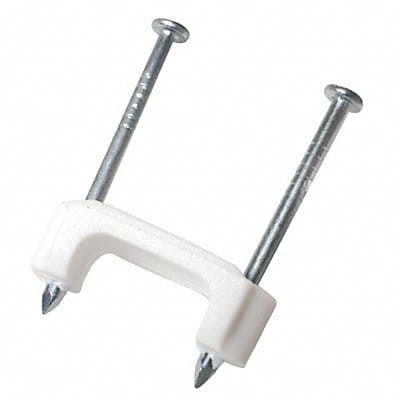 Cable Staple 3/4In Plastic Romex Pk250