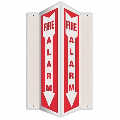 Fire Alarm Sign 18X7-1/2