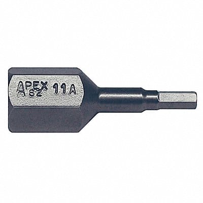 Insert Bit SAE 7/16 Hex 5/32 7/8