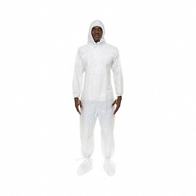 Sterile Coverall White XL PK25