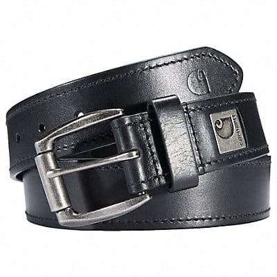 Roller Buckle Belt Black 38 L 1-1/2 W Roller Buckle Belt Black 38 L 1-1/2 W