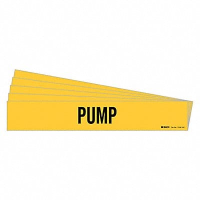 Pipe Marker Adhesive Black Pump PK5