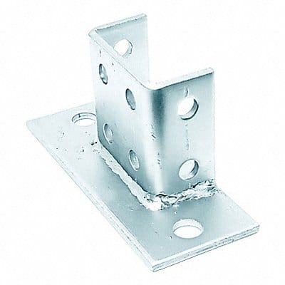 Strut Channel Fitting Silver 1/4