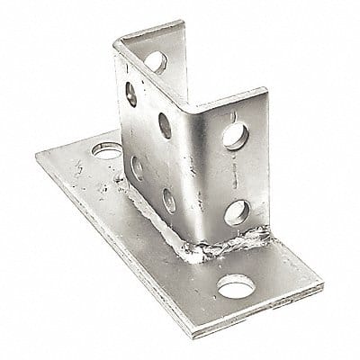 Strut Channel Fitting Silver 1/4