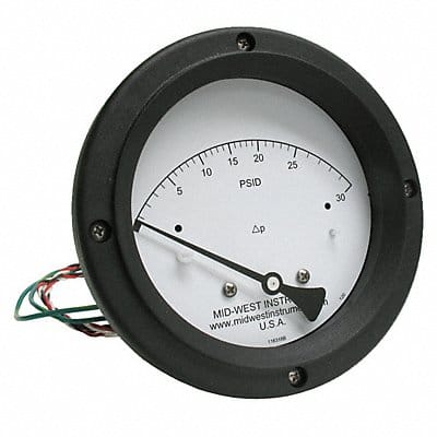 K4585 Differential Pressure Gauge and Switch