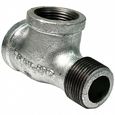Street Tee Galvanized MI 150 1 in NPT
