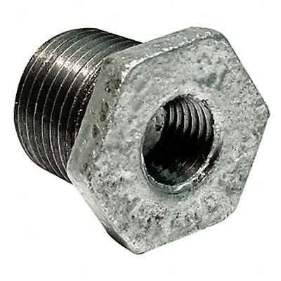 Hex Bushing 3/4 x 1/8 In NPT Galv
