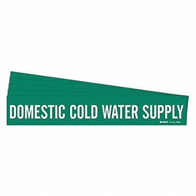 Pipe Marker Domestic Cold Water Sup. PK5
