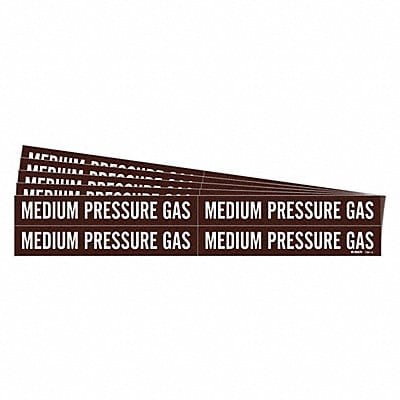 Pipe Marker Medium Pressure Gas PK5 Pipe Marker Medium Pressure Gas PK5