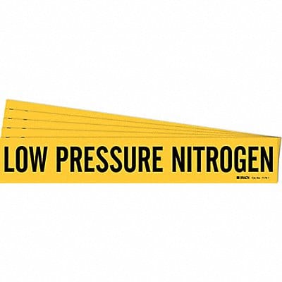 Pipe Marker Low Pressure Nitrogen PK5