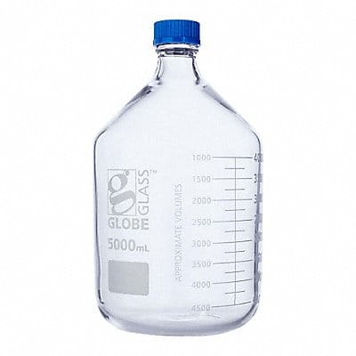 Media Bottle 330 mm H Clear 186 mm Dia