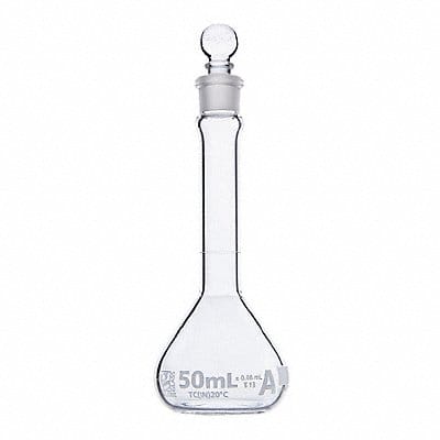Volumetric Flask 50 mL 130 mm H PK6