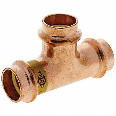 Press Tees Copper 3/4 x3/4