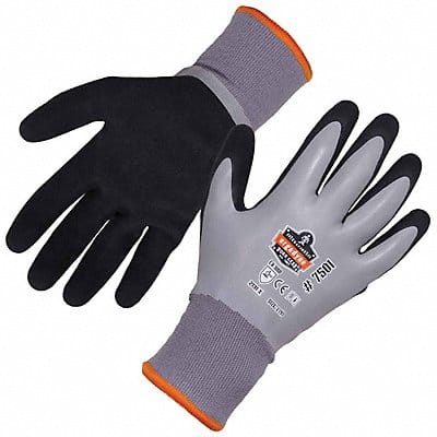 Thermal Coated Glove M Gray PR