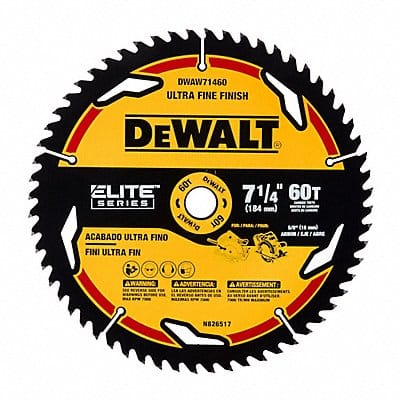 Circular Saw Blade 7 1/4 in 60 Teeth