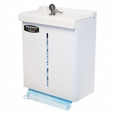 Facemask Dispenser White ABS