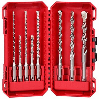 Rotary Hammer Drill Bit Set 2 in L Flute