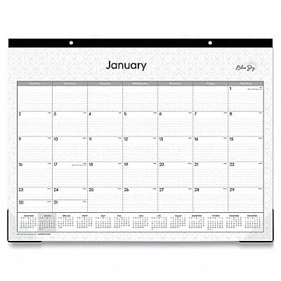 Desk Pad 22 x 17  1 Month per Page