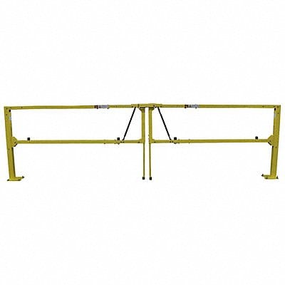 Dock Gate Manual 228 W Concrete Yellow