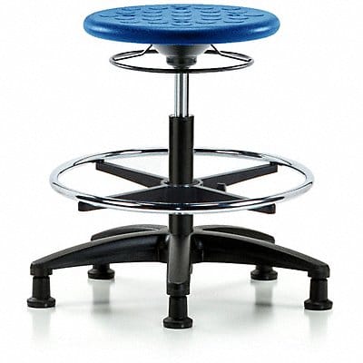 Polyurethane Stool 300 lb Cap. Blue Polyurethane Stool 300 lb Cap. Blue