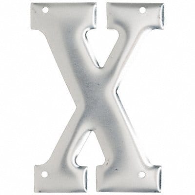 Letter Aluminum Roman 3 in H X PK10