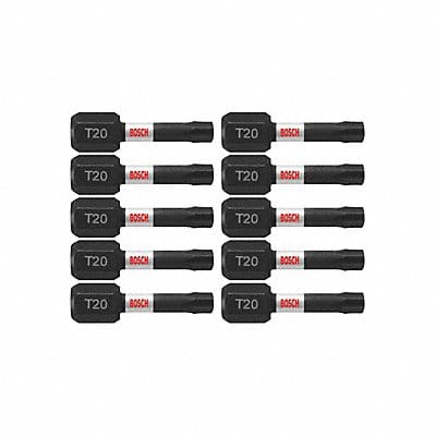 Impact Driver Bits Torx(TM) T20 PK10