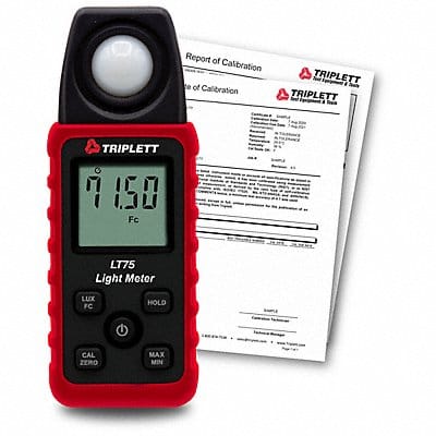 Foot Candle Meter with NIST