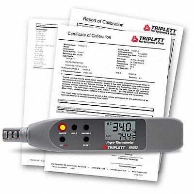 Humidity Pen/Psychrometer 6.9 W 1.7 H