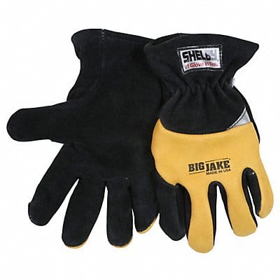 Firefighter Gloves Black/Yellow S PR Firefighter Gloves Black/Yellow S PR