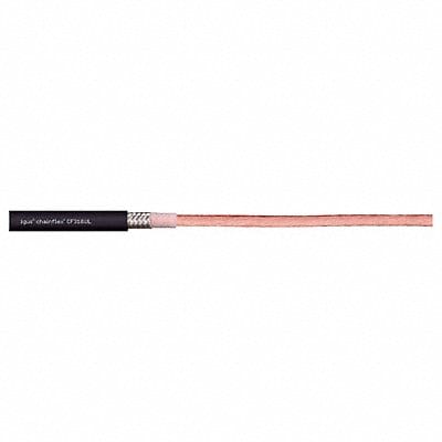 Power Cable for VFD TPE 0.24 in dia Blk