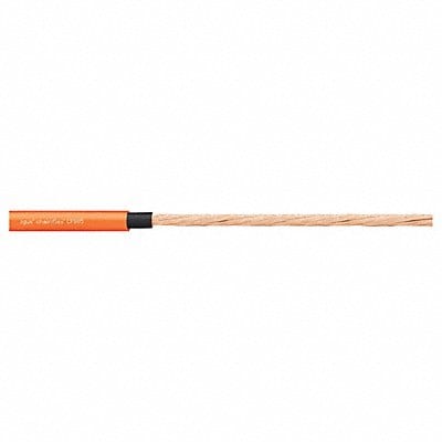 Power Cable PVC 0.31 in dia Lt Orng