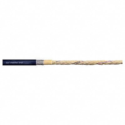 Data Cable TPE 0.67 in dia Steel Blue