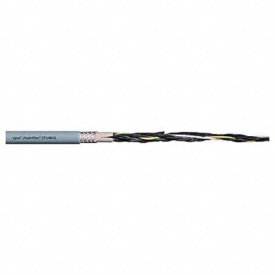 Control Cable Copper 14 AWG Silver Gray