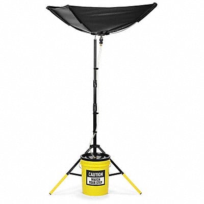 Roof Leak Diverter Color Black PVC 3/4