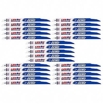 Reciprocating Saw Blades 12 in L Steel