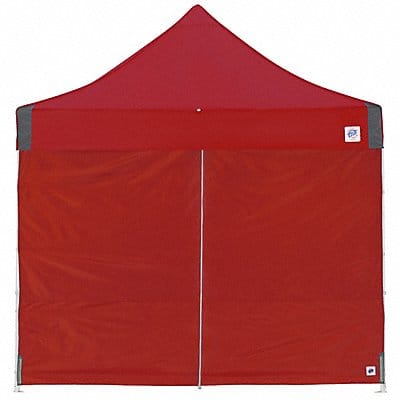 Professional Middle Zipper Sidewall Red