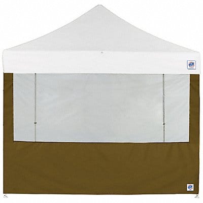 Food Booth Sidewall Green 10 ft H