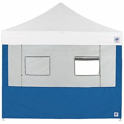 Food Booth Sidewall Blue 8 ft W 8 ft H