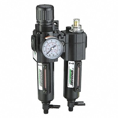 FRL 2 pcs 1/4 NPT 5 micron 51 cfm