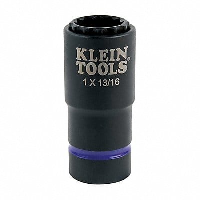 2-in-1 Socket 1 x 13/16-Inch