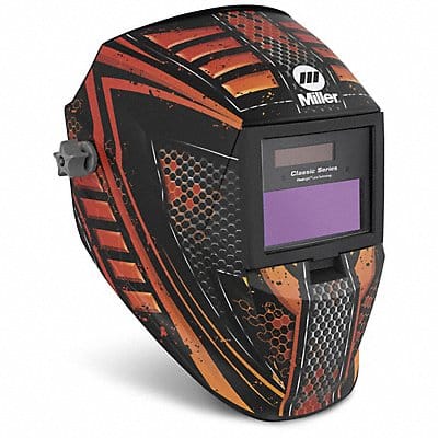 Welding Helmet Black/Orange/Red/Yellow